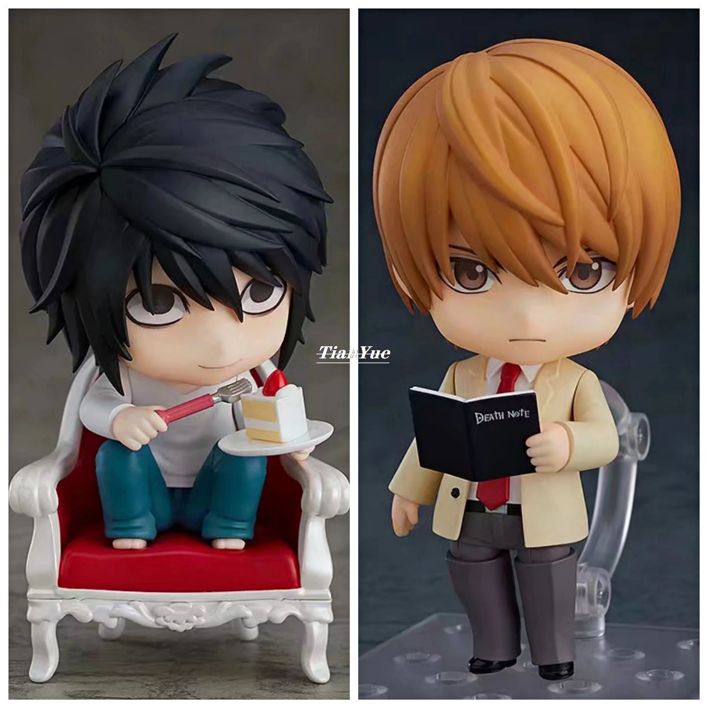 Anime Death Note L 2.0 PVC Action Figure 1200 Yagami Light 1160 Articulated Figure toy Doll Decoration 10cm