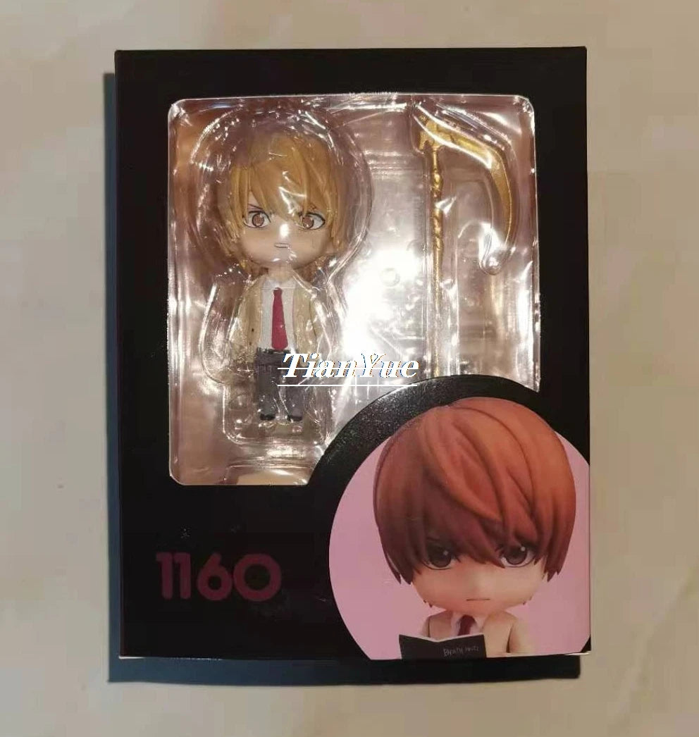 Anime Death Note L 2.0 PVC Action Figure 1200 Yagami Light 1160 Articulated Figure toy Doll Decoration 10cm