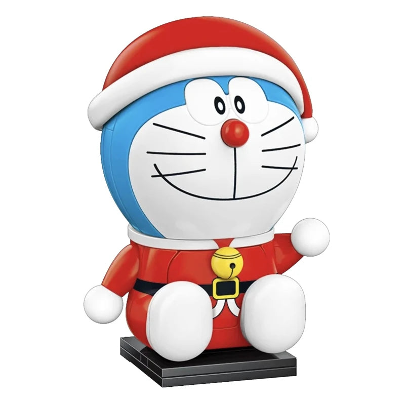 keeppley Doraemon building blocks Kawaii children's toy assembly model Japanese animation peripheral Christmas birthday gift